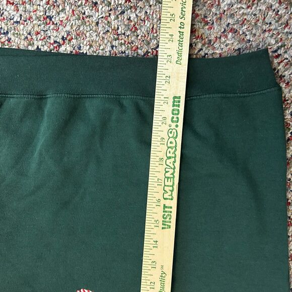 Vintage Bold Spirit Green Gingerbread Cookies Grandma Christmas Sweatshirt Sz M - Picture 9 of 10